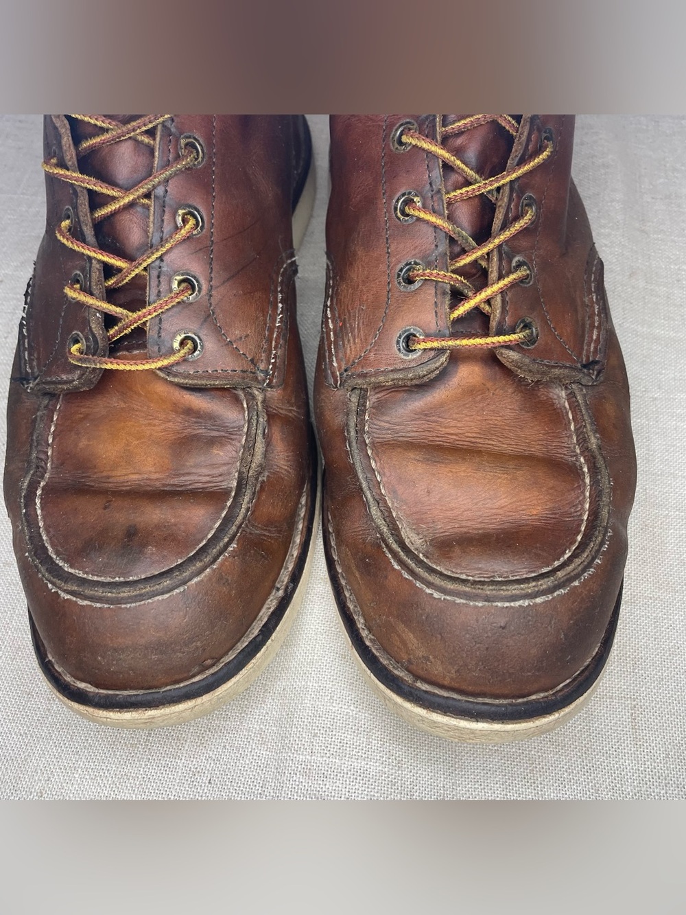 10875 Red Wing Moctoe - SoftToe TRACTION TRED Men's 6-inch Lace up Leather Boots - Picture 10 of 11